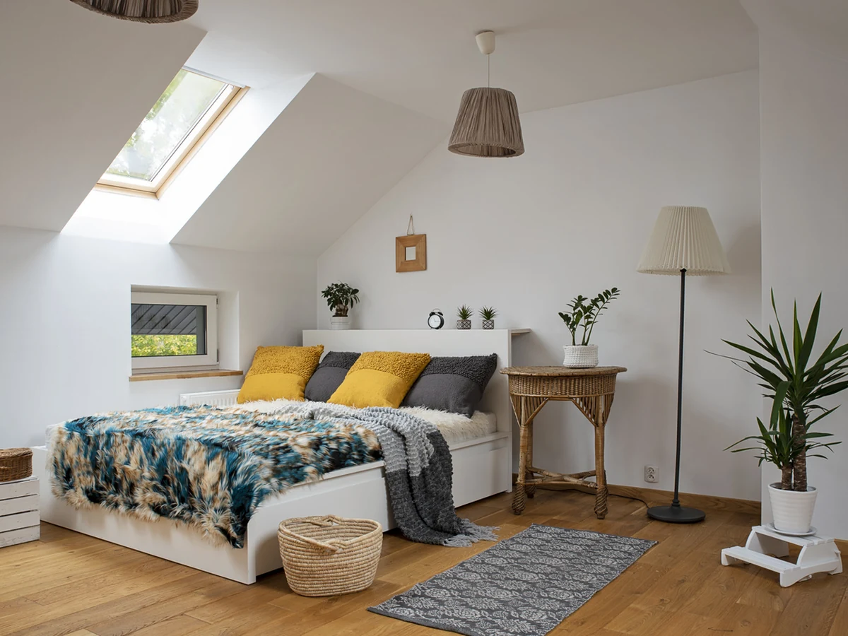 bedroom-painting-attic-boho-bedroom-reading-decorators Bedroom Painting in Reading painted by Reading Decorators