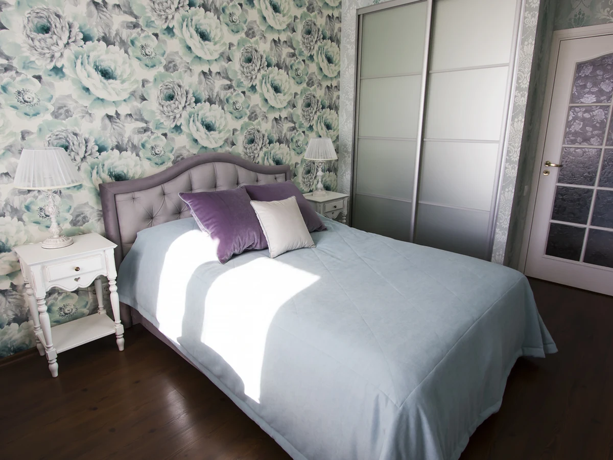 bedroom-painting-provence-style-bedroom-reading-decorators Bedroom interior painting in Winnersh, Provence-style finish by Reading Decorators