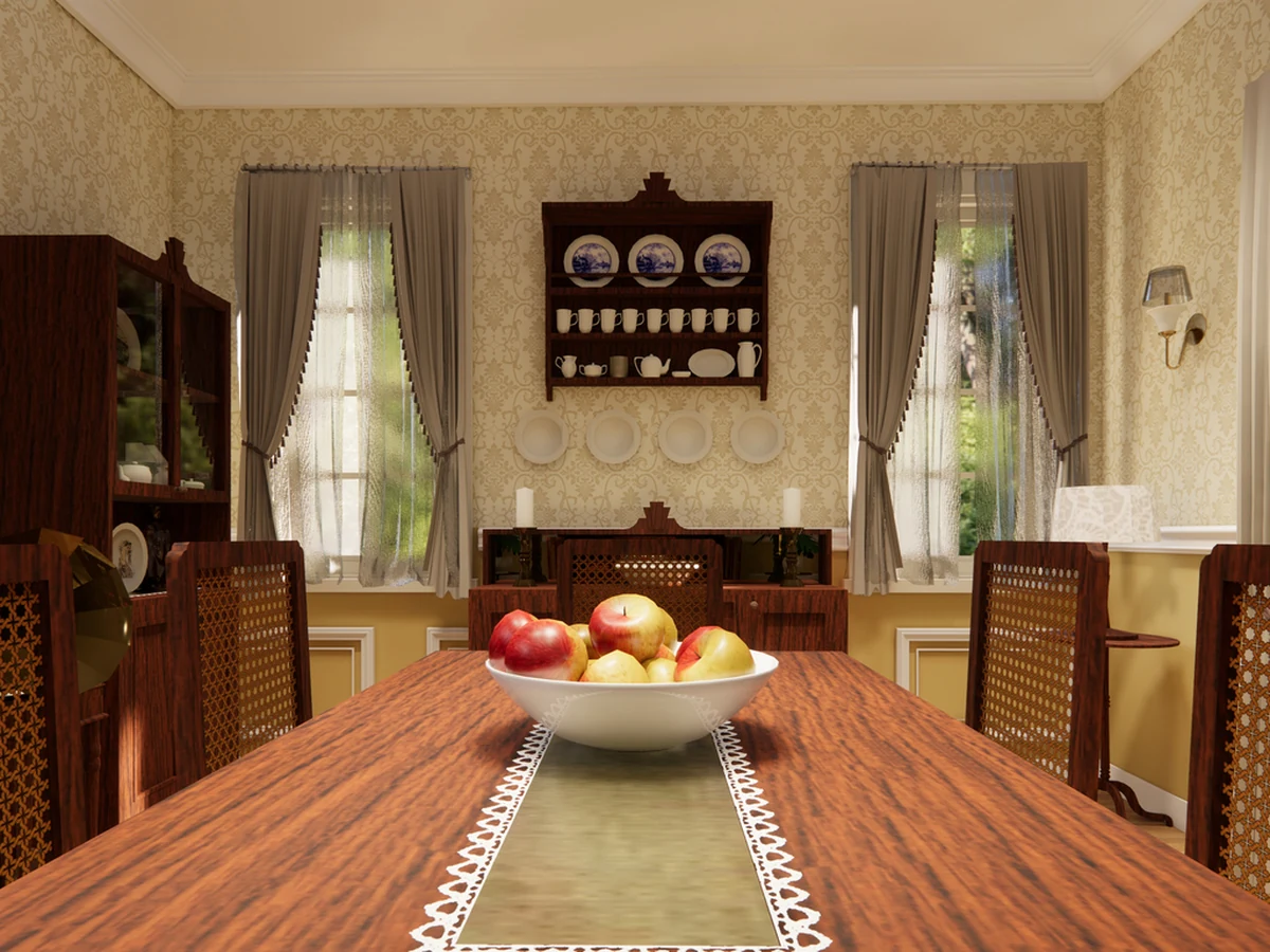 dining-room-painting-traditional-dining-room-reading-decorators-2 Traditional dining room painting in Emmer Green by Reading Decorators