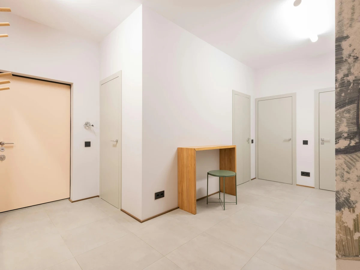 Interior plasterboard painting in Reading, small empty room prepared for mist coat by Reading Decorators